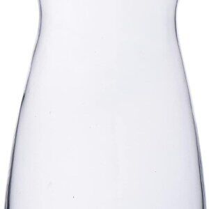 8 inch Clear Glass Flower Vases for Centerpiece Table Home Indoor Desk Decor,Ins